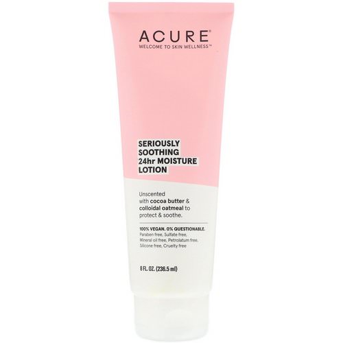 Acure, Seriously Soothing 24hr Moisture Lotion, 8 fl oz (236.5 ml) فوائد
