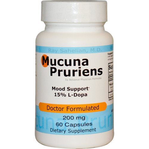 Advance Physician Formulas, Mucuna Pruriens, 200 mg, 60 Capsules فوائد