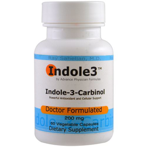 Advance Physician Formulas, Indole-3-Carbinol, 200 mg, 60 Veggie Caps فوائد