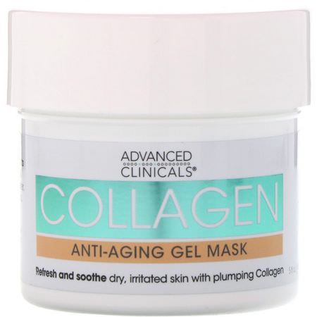 Advanced Clinicals Anti-Aging Masks - أقنعة مضادة للشيخ,خة, قش,ر, أقنعة ال,جه, الجمال