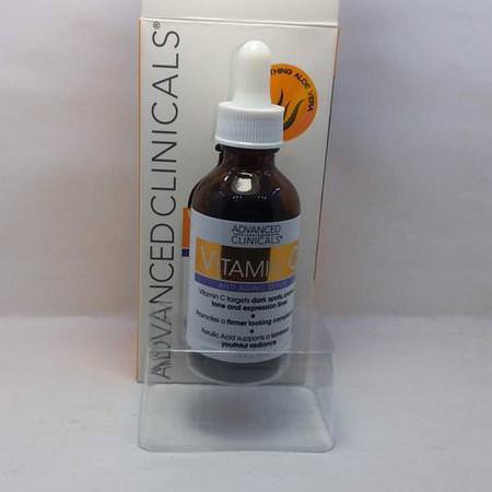 Advanced Clinicals, Vitamin C, Anti Aging Serum, 1.75 fl oz (52 ml)