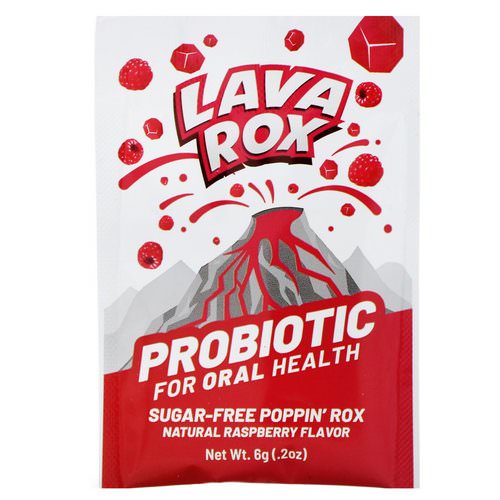 Advanced Orthomolecular Research AOR, Lava Rox, Probiotic for Oral Health, Natural Raspberry Flavor, .2 oz (6 g) فوائد