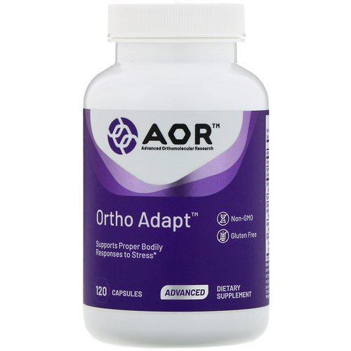 Advanced Orthomolecular Research AOR, Ortho Adapt, 120 Capsules فوائد