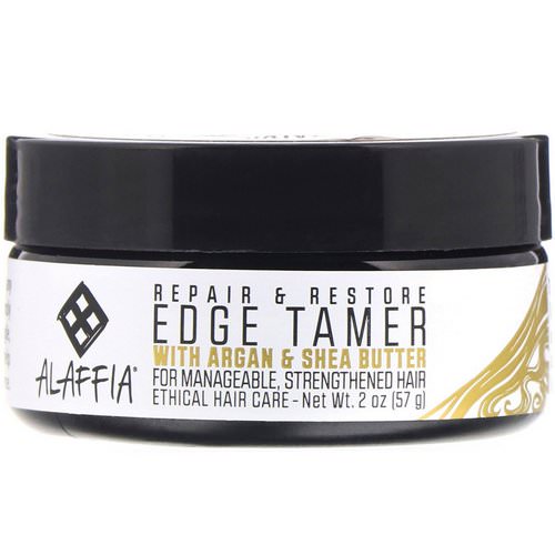 Alaffia, Repair & Restore, Edge Tamer with Argan & Shea Butter, 2 oz (57 g) فوائد