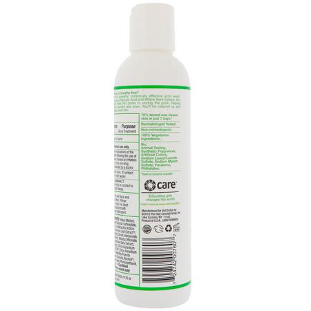 Alba Botanica Face Wash Cleansers Salicylic Acid Beauty - حمض الساليسيليك, المنظفات, غسل ال,جه, التنظيف