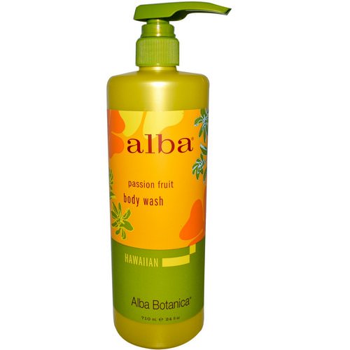 Alba Botanica, Body Wash, Passion Fruit, 24 fl oz (710 ml) فوائد