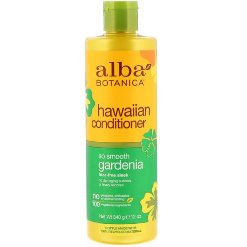 Alba Botanica, Gardenia Hydrating, Hair Conditioner, 12 fl oz (350 ml) فوائد