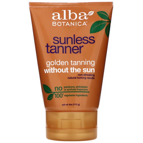 Alba Botanica, Sunless Tanner, 4 oz (113 g) فوائد