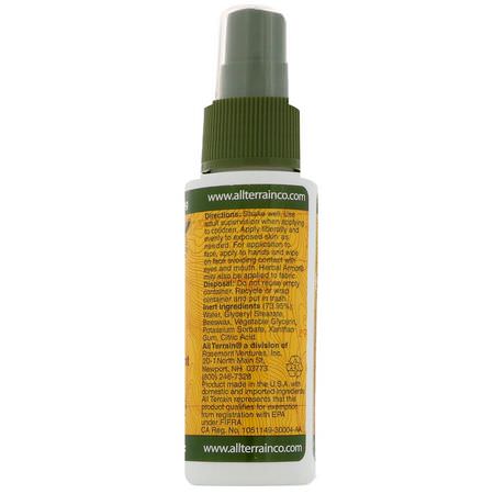 All Terrain, Kids Herbal Armor, Natural Insect Repellent, 2.0 fl oz (60 ml):طارد الحشرات, حشرة الأطفال