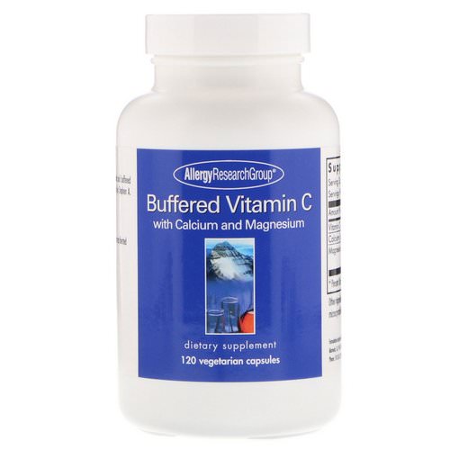 Allergy Research Group, Buffered Vitamin C, 120 Vegetarian Capsules فوائد