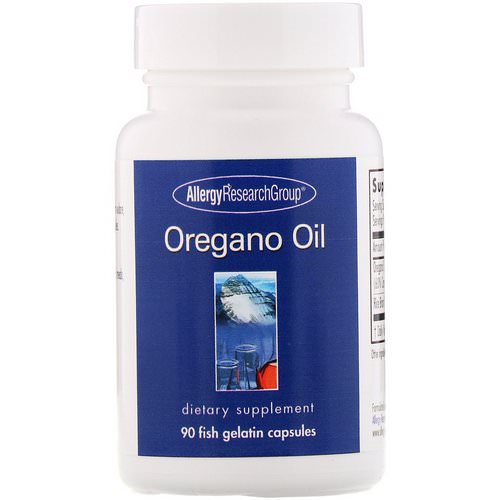 Allergy Research Group, Oregano Oil, 90 Fish Gelatin Capsules فوائد