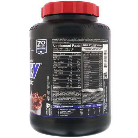 ALLMAX Nutrition, AllWhey Classic, 100% Whey Protein, Chocolate, 5 lbs (2.27 kg):بر,تين مصل اللبن, التغذية الرياضية