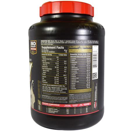 ALLMAX Nutrition, AllWhey Gold, 100% Whey Protein + Premium Whey Protein Isolate, Cookies & Cream, 5 lbs (2.27 kg):بر,تين مصل اللبن, التغذية الرياضية