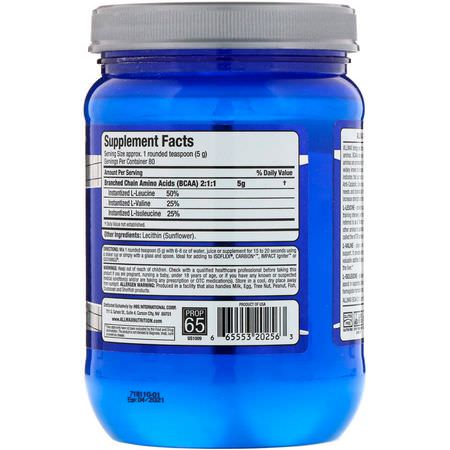 ALLMAX Nutrition, BCAA Instantized 2:1:1 Ratio, Unflavored Powder, 400 g:BCAA,الأحماض الأمينية