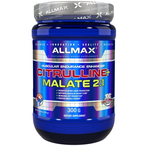 ALLMAX Nutrition, Citrulline Malate, Unflavored, (300 g) فوائد