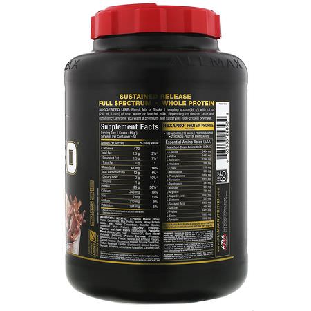 ALLMAX Nutrition, Hexapro, Ultra-Premium 6-Protein Blend, Chocolate, 5 lbs (2.27 kg):البر,تين, التغذية الرياضية