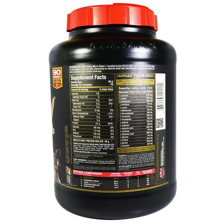 ALLMAX Nutrition, Isoflex, Pure Whey Protein Isolate (WPI Ion-Charged Particle Filtration), Chocolate, 5 lbs (2.27 kg):بر,تين مصل اللبن, التغذية الرياضية