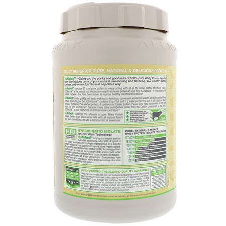 ALLMAX Nutrition Whey Protein Isolate Condition Specific Formulas - بر,تين مصل اللبن, التغذية الرياضية