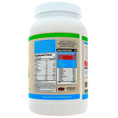 ALLMAX Nutrition, IsoNatural, Pure Whey Protein Isolate, The Original, Unflavored, 2 lbs (907 g):بر,تين مصل اللبن, التغذية الرياضية