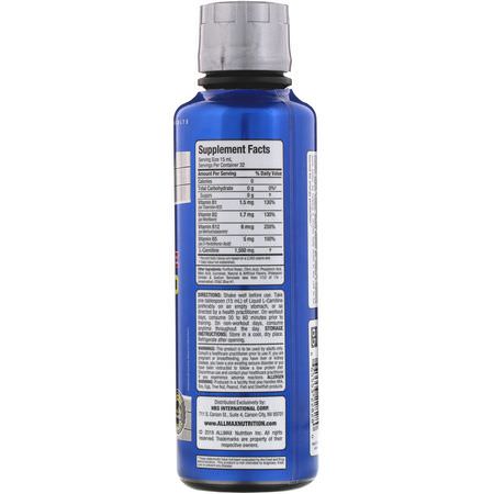 ALLMAX Nutrition, Liquid L-Carnitine 1500, Blue Raspberry, 16 oz (473 ml):L-Carnitine,الأحماض الأمينية