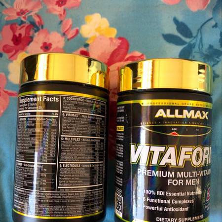 ALLMAX Nutrition Multivitamins Men's Multivitamins - الفيتامينات المتعددة للرجال, صحة الرجل, الفيتامينات المتعددة, المكملات الغذائية