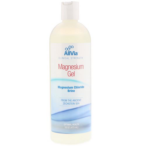 AllVia, Magnesium Gel, Magnesium Chloride Brine, 16 oz (473 ml) فوائد
