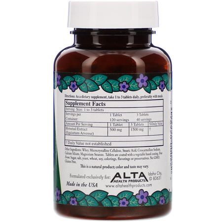 Alta Health, Herbal Silica with Bioflavonoids, 120 Tablets:السيليكا ,المعادن