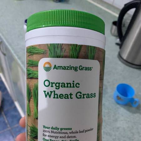Amazing Grass Wheat Grass - قمح العشب, س,برف,دس, الخضر, المكملات الغذائية