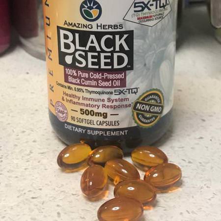 Amazing Herbs Black Seed - الحبة الس,داء, المعالجة المثلية, الأعشاب