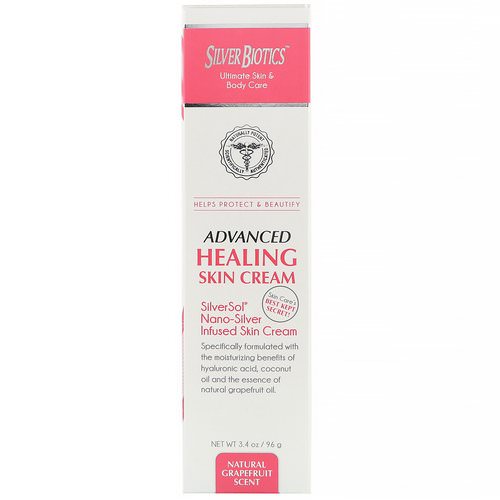 American Biotech Labs, Advanced Healing Skin Cream, Natural Grapefruit Scent, 3.4 oz (96 g) فوائد
