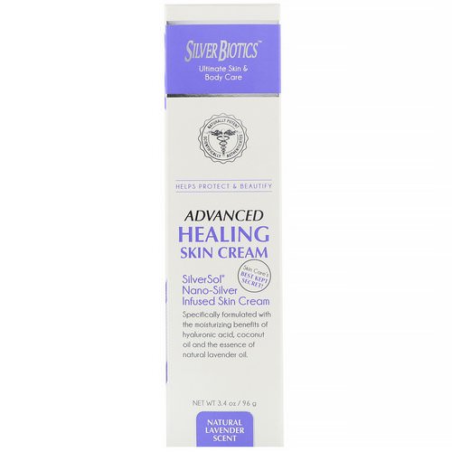 American Biotech Labs, Advanced Healing Skin Cream, Natural Lavender Scent, 3.4 oz (96 g) فوائد
