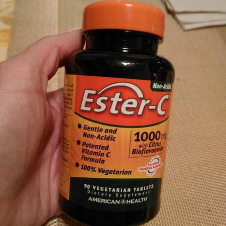 American Health, Ester-C, 1000 mg, 120 Veggie Tabs