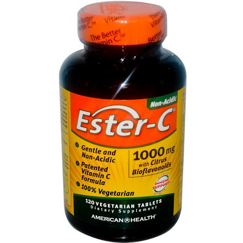 American Health, Ester-C, 1000 mg, 120 Veggie Tabs فوائد