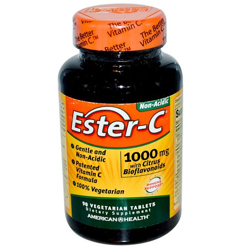 American Health, Ester-C, 1000 mg, 90 Veggie Tabs فوائد