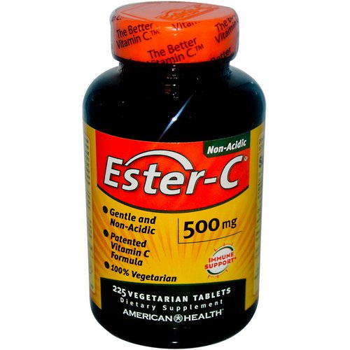 American Health, Ester-C, 500 mg, 225 Veggie Tabs فوائد