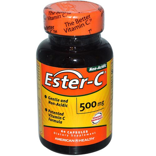 American Health, Ester-C, 500 mg, 60 Capsules فوائد