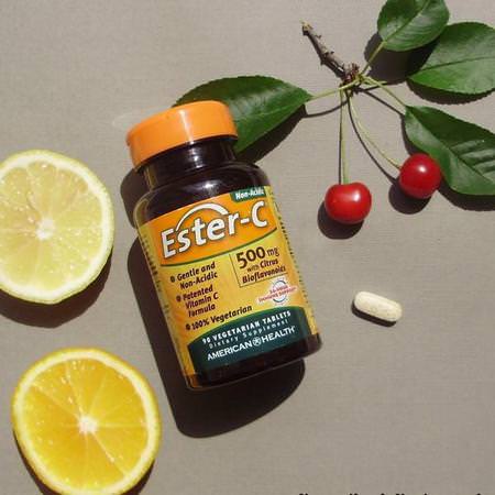 American Health, Ester-C, 500 mg, 90 Veggie Tabs