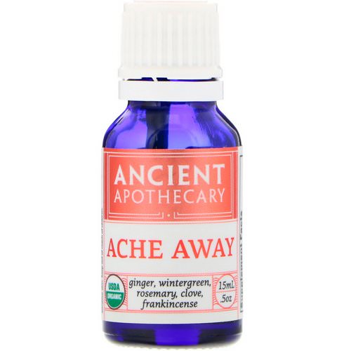 Ancient Apothecary, Ache Away, .5 oz (15 ml) فوائد
