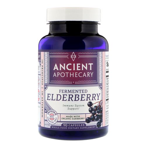 Ancient Apothecary, Fermented Elderberry, 90 Capsules فوائد