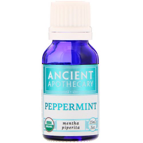 Ancient Apothecary, Peppermint, .5 oz (15 ml) فوائد