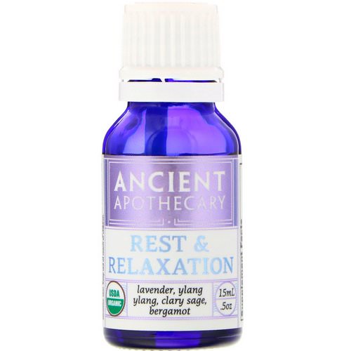 Ancient Apothecary, Rest and Relaxation, .5 oz (15 ml) فوائد