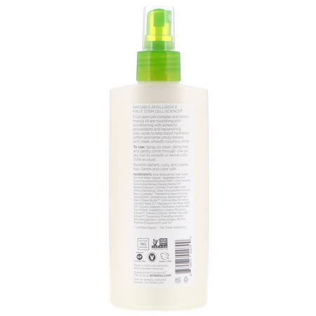 Andalou Naturals, Exotic Marula Oil, Silky Smooth Detangling Spray, 8.2 fl oz (242 ml):Detangler, العناية بالشعر