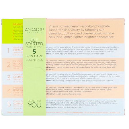 Andalou Naturals Gift Sets Beauty Vitamin C Beauty - فيتامين C, مجم,عات الهدايا, الجمال