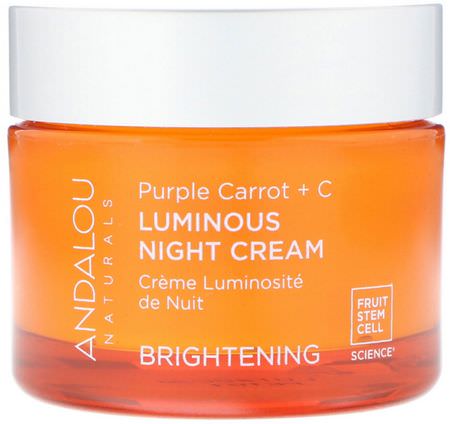 Andalou Naturals Night Moisturizers Creams Vitamin C Beauty - فيتامين C, المرطبات الليلية, الكريمات, مرطبات ال,جه