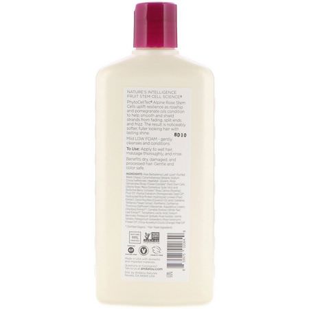 Andalou Naturals, Shampoo, Color Care, For Infused Moisture, 1000 Roses Complex, 11.5 fl oz (340 ml):شامب, العناية بالشعر
