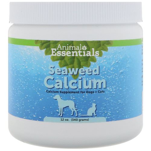 Animal Essentials, Seaweed Calcium, For Dogs + Cats, 12 oz (340 g) فوائد