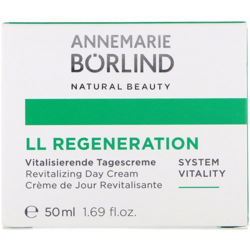 AnneMarie Borlind, LL Regeneration, Revitalizing Day Cream, 1.69 fl oz (50 ml) فوائد