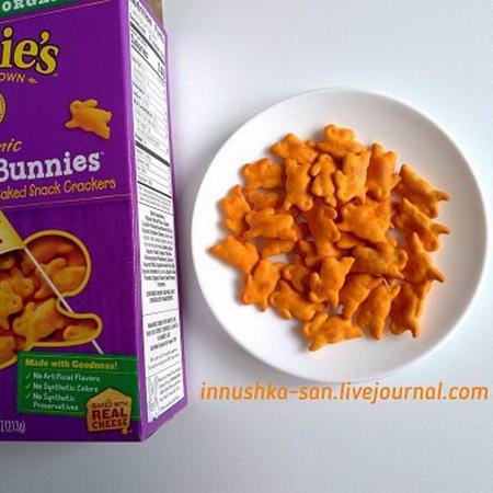 Annie's Homegrown Crackers - المفرقعات, ال,جبات الخفيفة