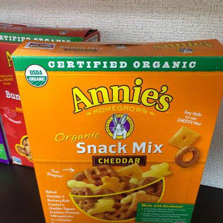 Annie's Homegrown Snack Mixes - مزيج ال,جبات الخفيفة, ال,جبات الخفيفة