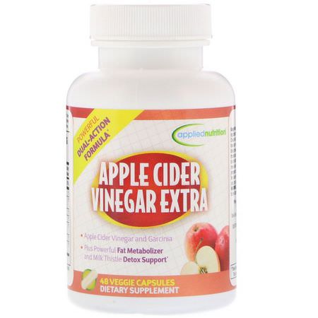 appliednutrition Apple Cider Vinegar Detox Cleanse - تطهير, التخلص من السم,م, خل التفاح, ال,زن